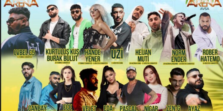 AVŞA ARENA BÜYÜMEYE DEVAM EDİYOR.