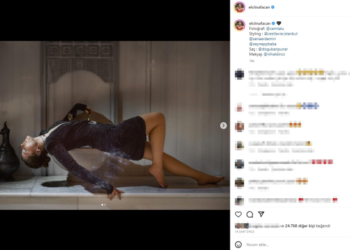 1 yılda 28 kilo veren Elçin Afacan, hamamda sere serpe uzanarak poz verdi