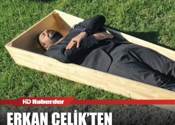Erkan Çelik’ten Tabutlu Klip