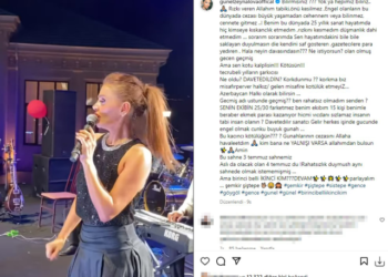 Azeri Kızı Günel'den Ebru Gündeş'e olay suçlama: Konserimi engelledi