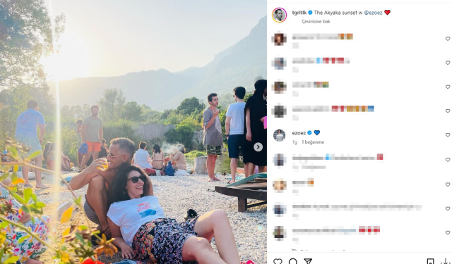 Camdaki Kız'ın Levent'i Tuğrul Tülek, oyuncu Ezgi Çelik ile aşk yaşamaya başladı