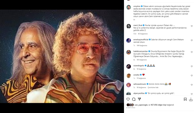 Cem Yılmaz'dan günler sonra gelen Özkan Uğur paylaşımı: En iyimiz oydu, gitti