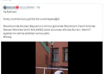 Demet Akalın, İsveç'te cami önünde Kur'an-ı Kerim yakılmasına tepki gösterdi