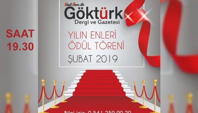 Göktürk Dergisi “Yılın En’leri Ödül Töreni”