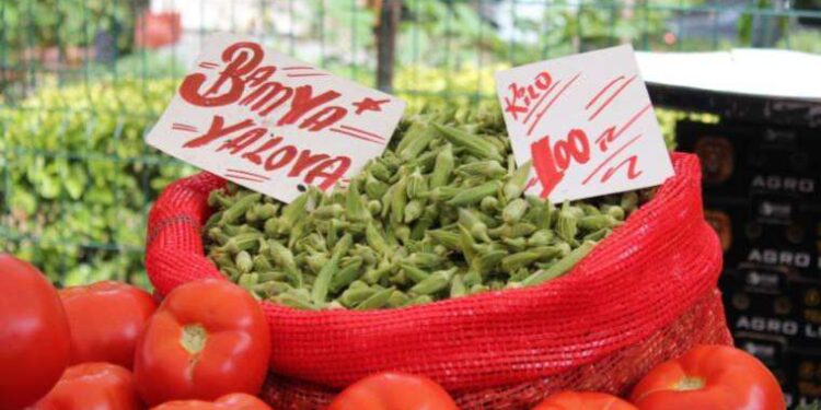 Çarşı pazar yangın yeri: Bir kilo bamya 100 lira!