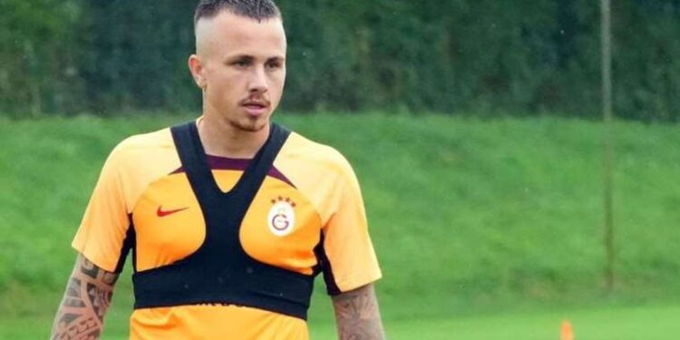 Angelino, Galatasaray ile ilk antrenmanına çıktı
