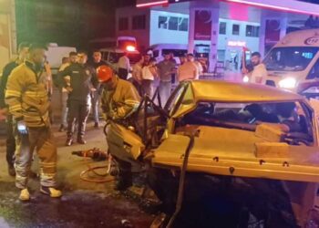 Kırıkkale’de feci kaza... Taksi ile otomobil çarpıştı: 4 yaralı
