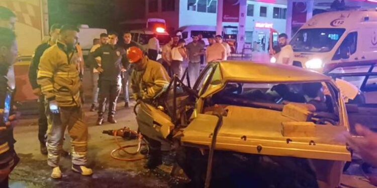 Kırıkkale’de feci kaza... Taksi ile otomobil çarpıştı: 4 yaralı