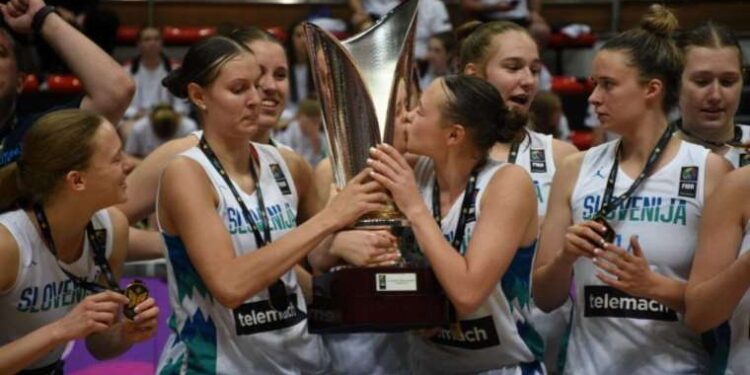 Slovenya FIBA 18 Yaş Altı Kızlar Avrupa Şampiyonası'nda zafere ulaştı