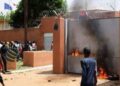 West Africa threatens force on Niger coup leaders, French embassy attacked