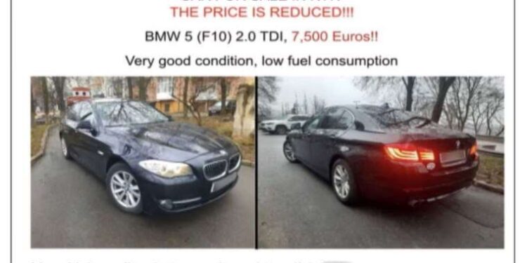 Russian hackers lured embassy workers in Ukraine with an ad for a cheap BMW