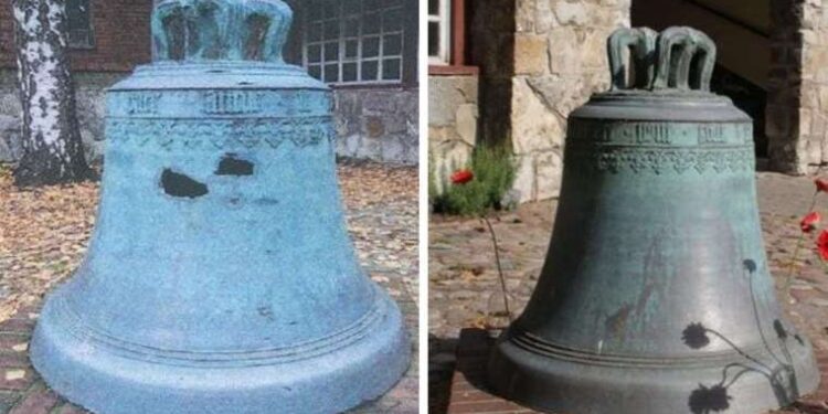 Almanya’da 500 kiloluk tarihi çan çalındı