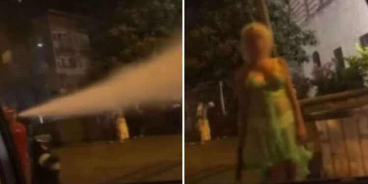 Kadınlara yangın tüpüyle saldıranlar hakkında yeni gelişme