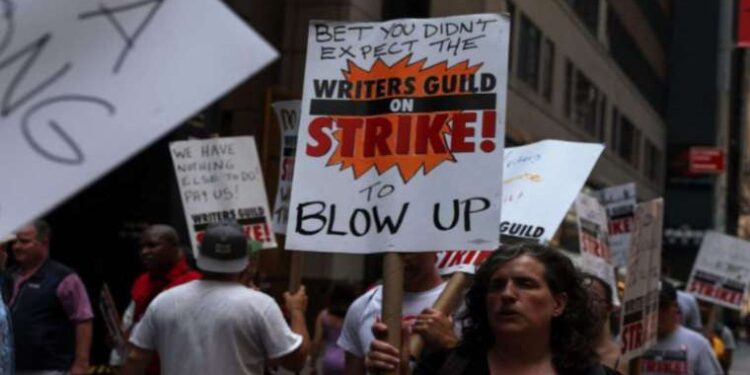 Hollywood actors poised to strike, writers are joining