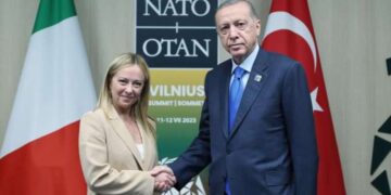 Cumhurbaşkanı Erdoğan, İtalya Başbakanı Meloni ile görüştü