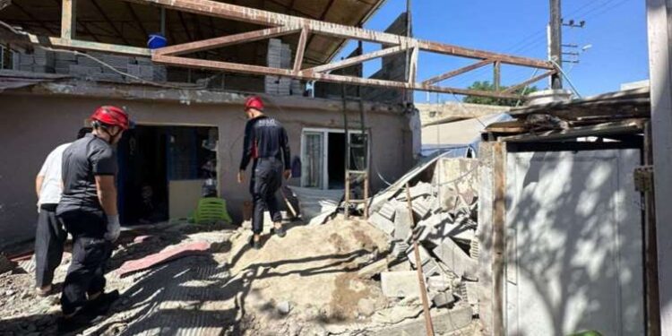 Kadınlar yemek yaparken göçük altında kaldı: 1 ölü, 2 yaralı