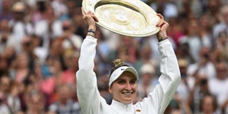 Son dakika: Marketa Vondrousova Wimbledon'da şampiyon oldu