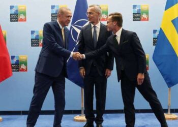 Vilnius'ta üçlü zirve başladı: Erdoğan, Stoltenberg ve Kristersson ile görüşüyor