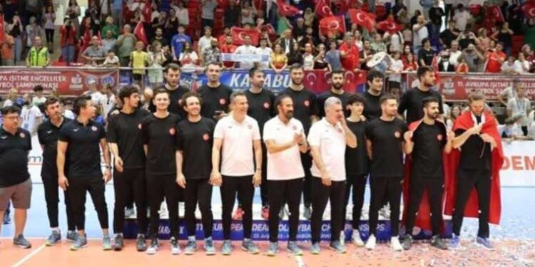 İşitme Engelliler Voleybol Takımı Avrupa Şampiyonu oldu!
