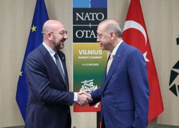 Erdoğan, Avrupa Konseyi Başkanı Michel ile görüştü