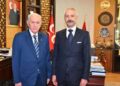 Cezaevinden çıkan Sedat Şahin'den Bahçeli’ye ziyaret