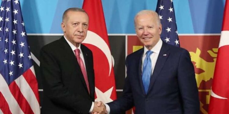 Erdoğan, Biden ile görüştü