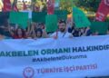 TİP'ten Limak önünde Akbelen eylemi
