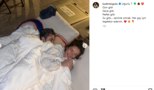 Neslihan Atagül ile Kadir Doğulu'dan evlilik yıl dönümü kutlaması! Birbirinden samimi pozlarını yayınladılar