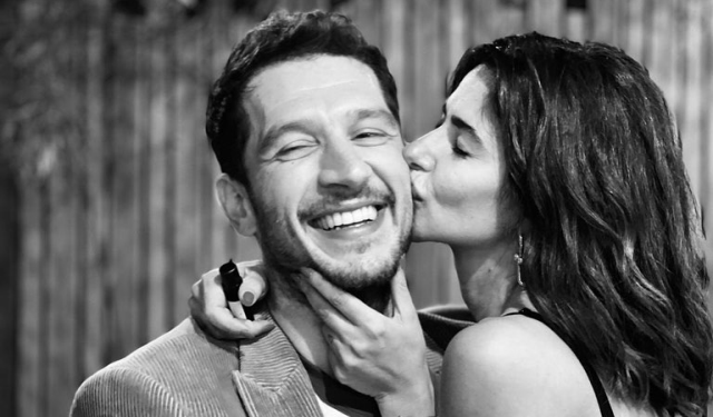 Nesrin Cavadzade Uraz Kaygılaroğlu'nu öpücüklere boğdu! Paylaştığı video sosyal medyayı karıştırdı