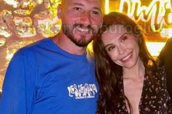 Oyuncu Dilara Aksüyek, gönlünü futbolcu Cenk Şahin'e kaptırdı