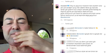 Sinan Akçıl, takipçileriyle dertleşen Serdar Ortaç'a öfkelendi: Hepimizle dalga geçiyorsun