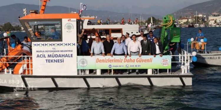 Muğla’nın denizlerinin güvenliği için yeni tekneler suya indi