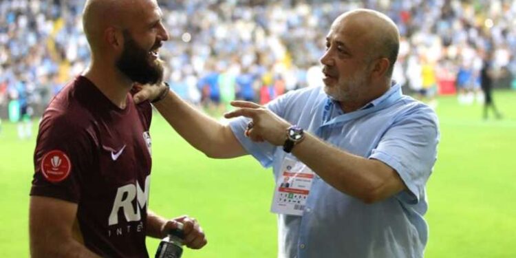 Adana Demirspor Başkanı Murat Sancak'tan saha içinde transfer hamlesi