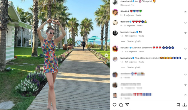 7 yıllık evli Kenan İmirzalıoğlu ve Sinem Kobal çiftinden kızlarıyla ilk aile pozu geldi