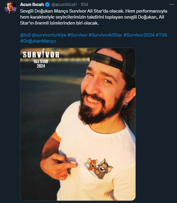 acun-ilicali-bir-ismi-daha-acikladi-dogukan-16336552_8083_m Acun Ilıcalı bir ismi daha açıkladı! Doğukan Manço da Survivor All Star 2024 kadrosunda
