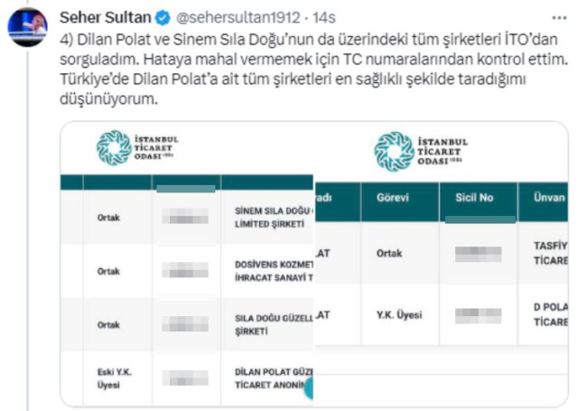 Dilan Polat, vergi kaçırdıklarını iddia eden gazeteciye küfür ve hakaretler savurdu