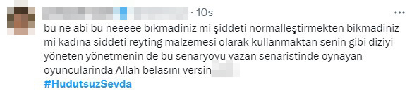 Hudutsuz Sevda dizisindeki kadına şiddet ve tecavüz sahneleriyle izleyicileri ayaklandırdı