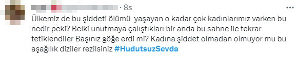Hudutsuz Sevda dizisindeki kadına şiddet ve tecavüz sahneleriyle izleyicileri ayaklandırdı