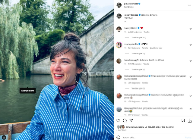 Kaan Yıldırım, daha önce Hande Erçel'le gittiği müzeye bu sefer de Pınar Deniz'le gitti