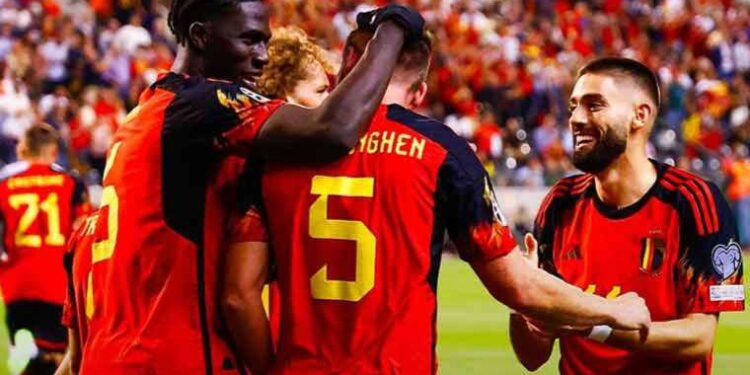 Belçika evinde Estonya'ya acımadı!