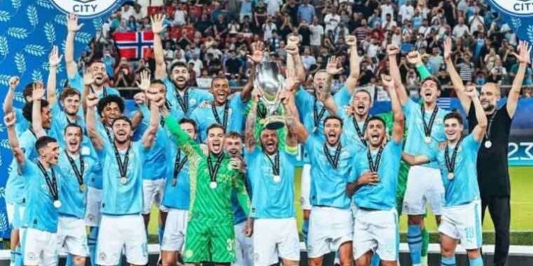 Avrupa'nın en büyüğü Manchester City! UEFA Süper Kupa penaltılarla sahibini buldu