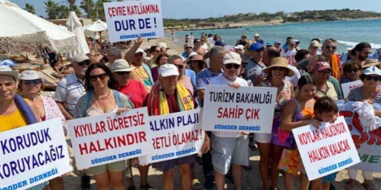 Havlu Hareketi Çeşme'de