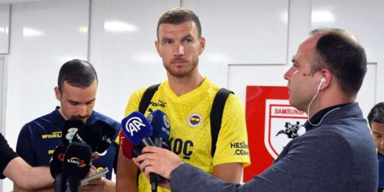 Edin Dzeko: 'Hak edilmiş bir galibiyet olduğunu düşünüyorum'