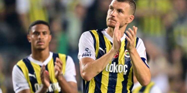 Fenerbahçeli futbolcu Edin Dzeko: 'Bizim için ders oldu'