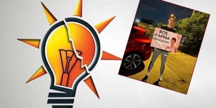 Ebrar Karakurt'un pankartı AKP'lileri kızdırdı: 'Bu millet hoşgörülüdür ancak...'