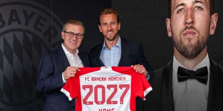 Yılın transferi açıklandı: Harry Kane resmen Bayern Münih'te