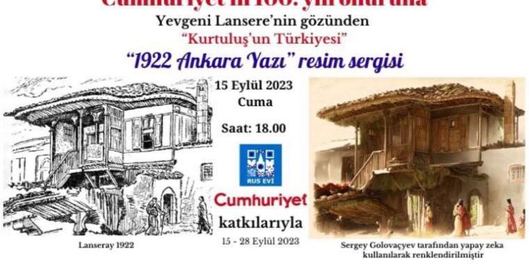 Cumhuriyet'in 100. yıl onuruna... Yevgeni Lansere'nin gözünden