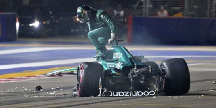 Sıralama turlarında kaza yapmıştı... Lance Stroll'den Singapur Grand Prix'si kararı!