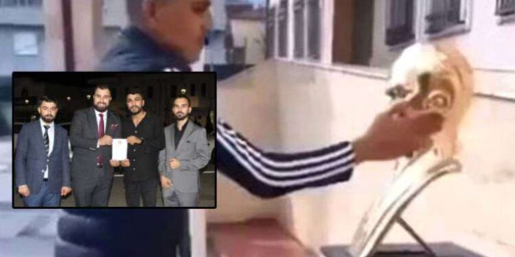Kocaeli’de Atatürk büstüne saldıran şahıs Yeniden Refah üyesi oldu