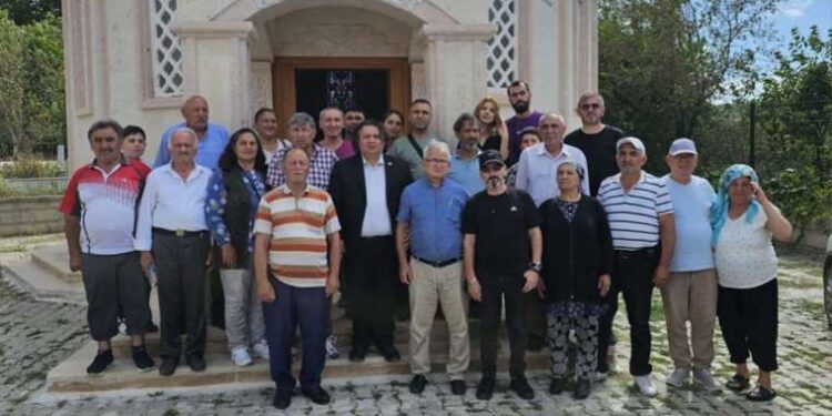 Tokat'ta gazetecilerden 'Kul Himmet'e ziyaret